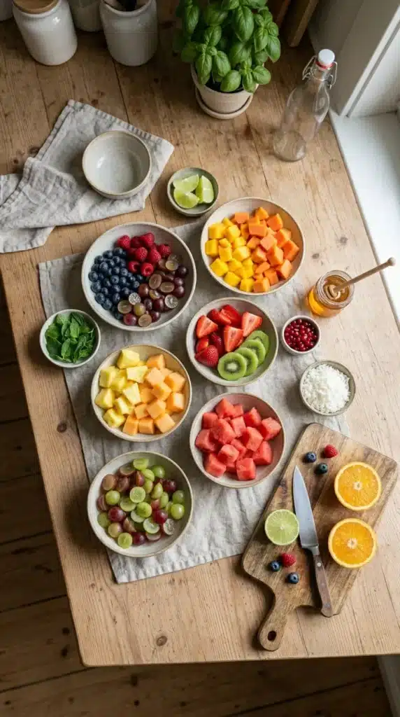 Deliciously Healthy Fruit Salad Recipe 4 fruit salad ingredients