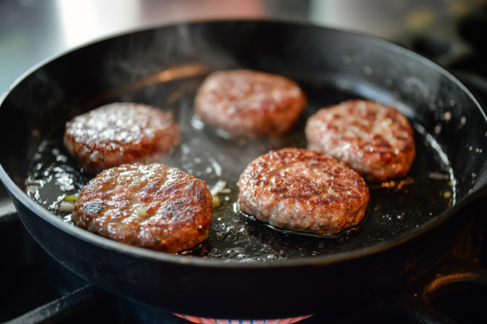 What is the best way to cook sausage patties