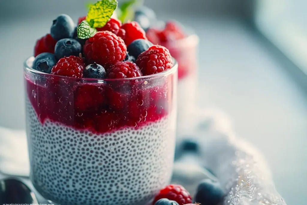 How to make Kim Kardashian chia pudding