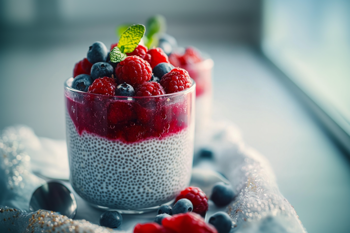 How to make Kim Kardashian chia pudding