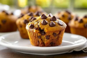 Pumpkin Chocolate Chip Muffins