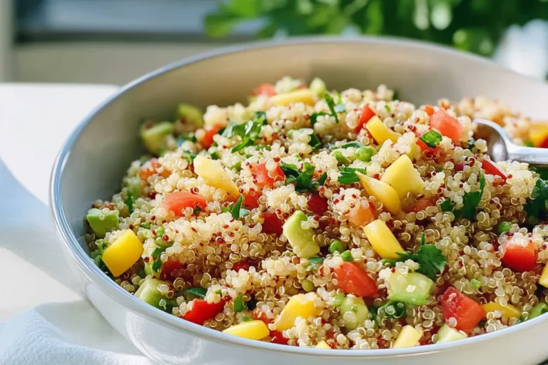 Quinoa Tri Color Salad - A Healthy, Vibrant Dish - Ronald Recipes
