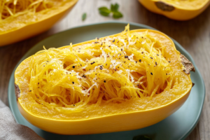 Do you have to cut spaghetti squash in half before cooking it
