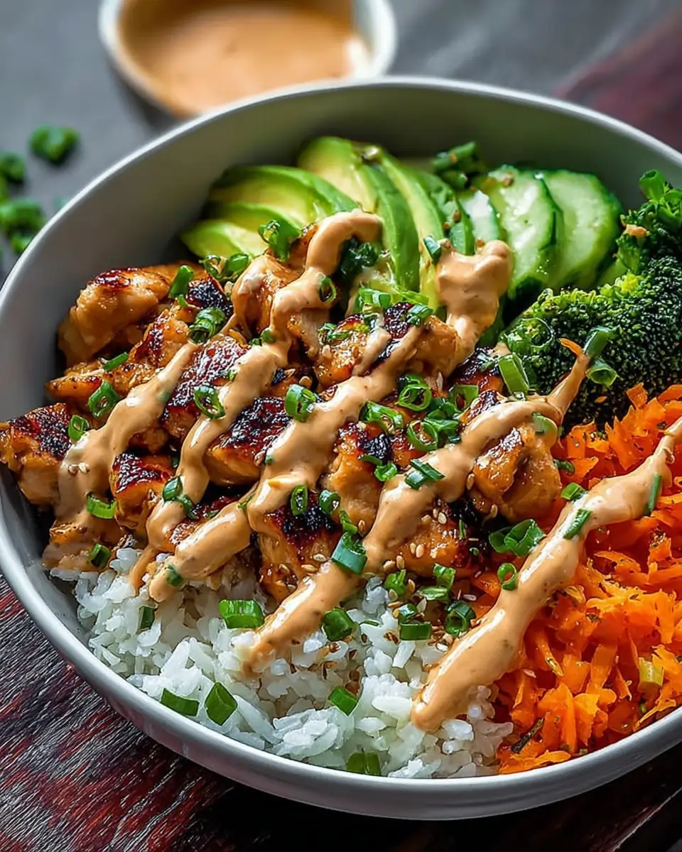 Bang Bang Chicken Bowl Recipe : Bold, Creamy, and Easy to Make