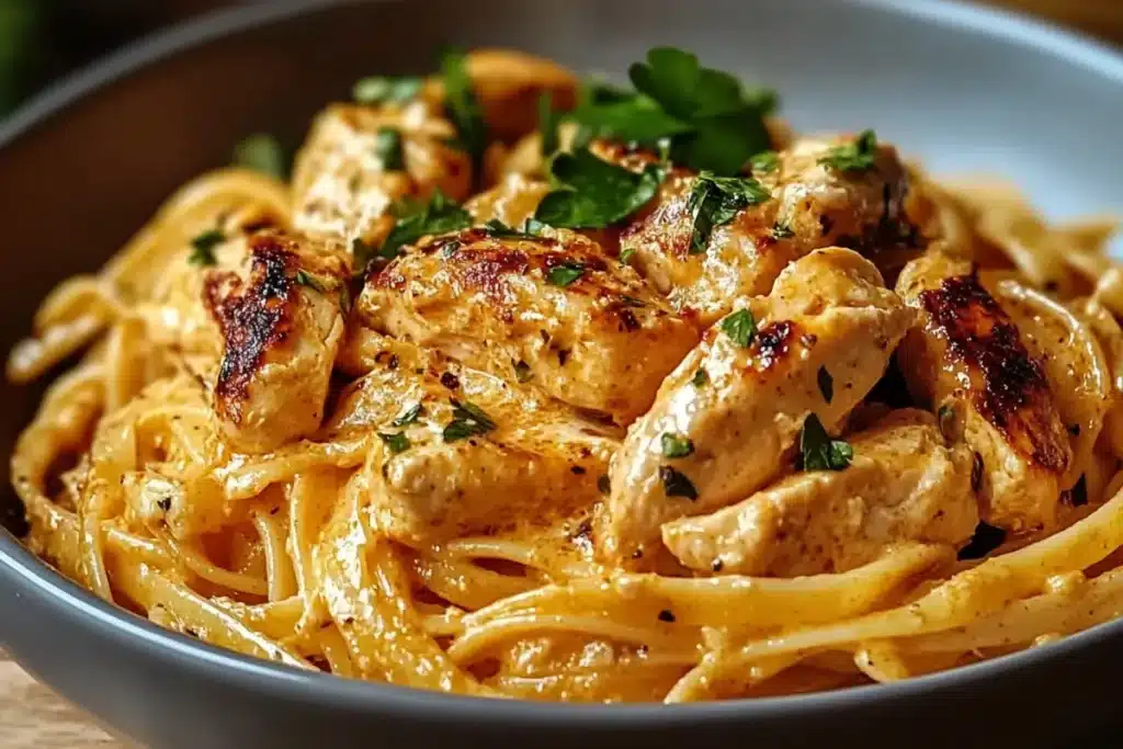 cowboy butter chicken linguine