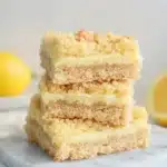 lemon crumb bars with oat topping