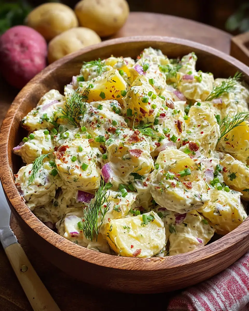 Potato Salad Recipe That’s Creamy, Tangy, and Full of Flavor