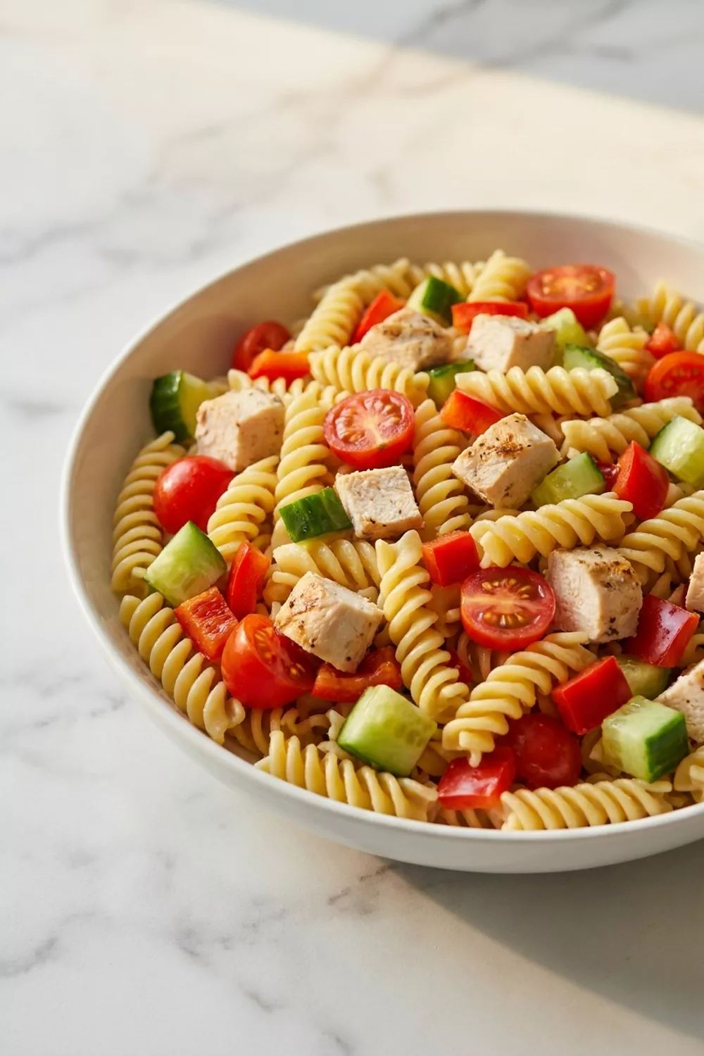 Easy Chicken Pasta Salad Recipe for Busy Families
