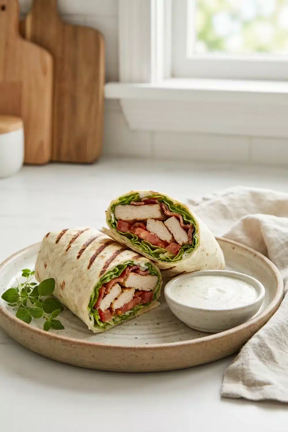 Easy Chicken Ranch Wrap Recipe for Busy Families