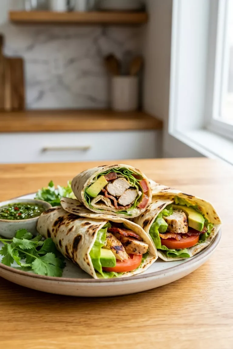 Quick and Easy Chicken Wraps for Busy Families