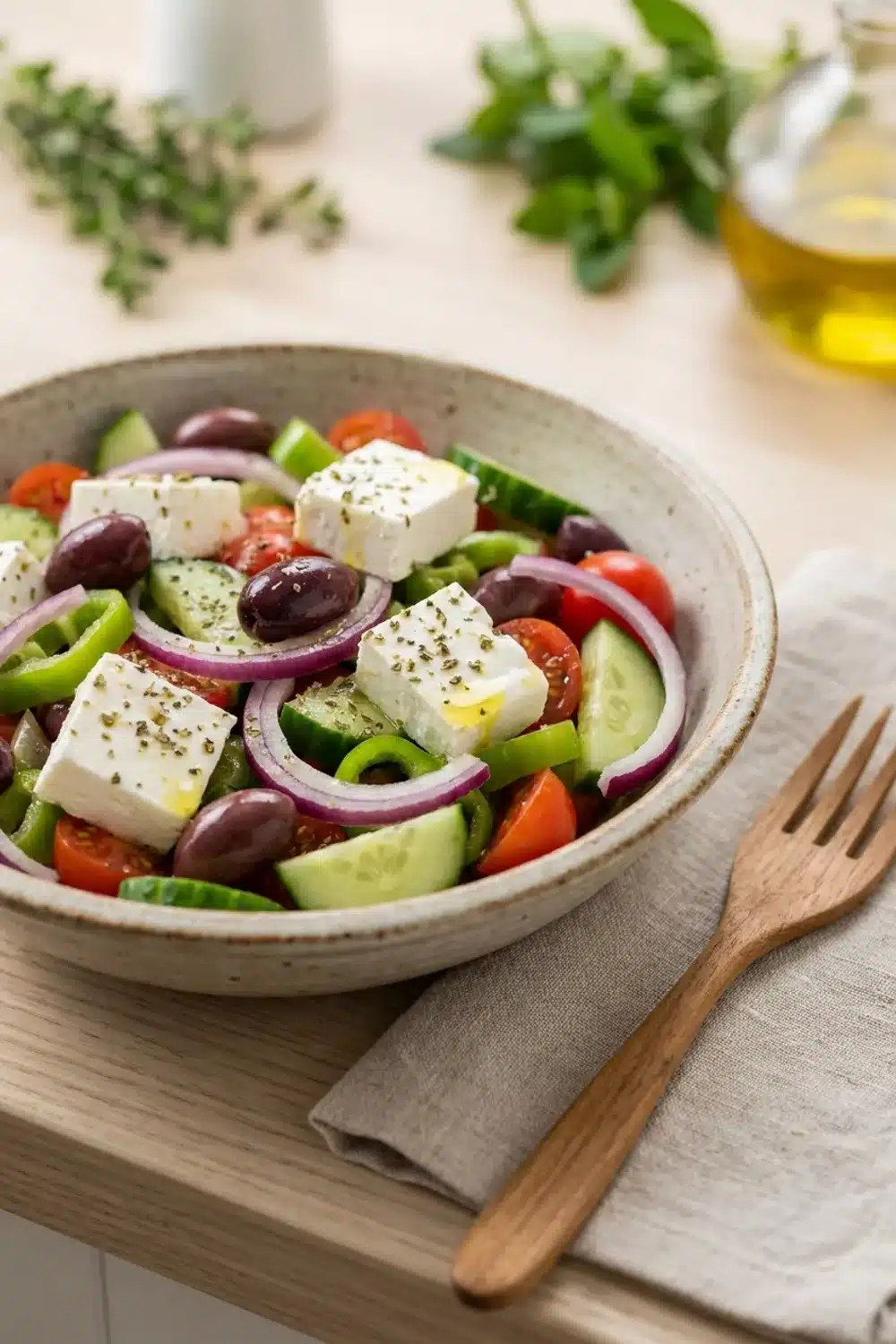 Delicious and Healthy Greek Salad Recipe