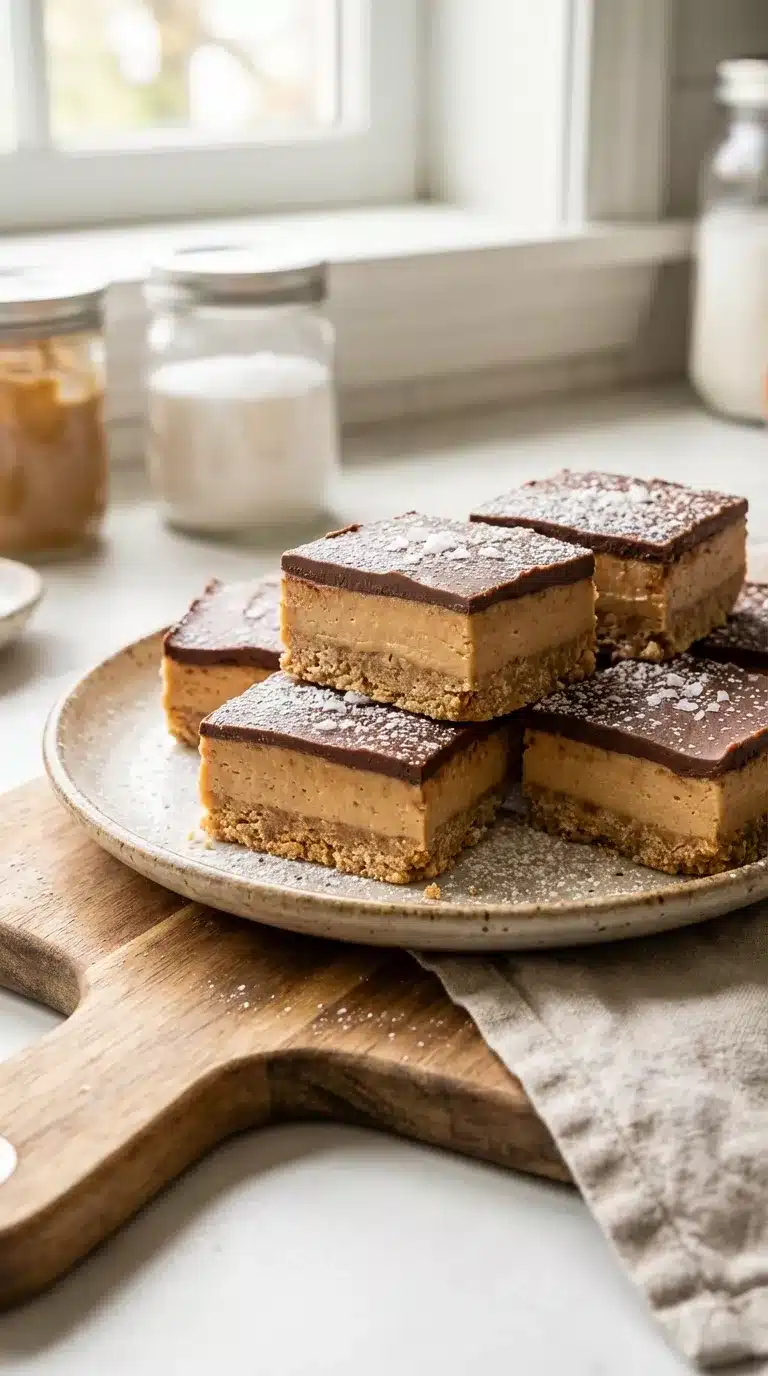Delicious No Bake Peanut Butter Bars Recipe