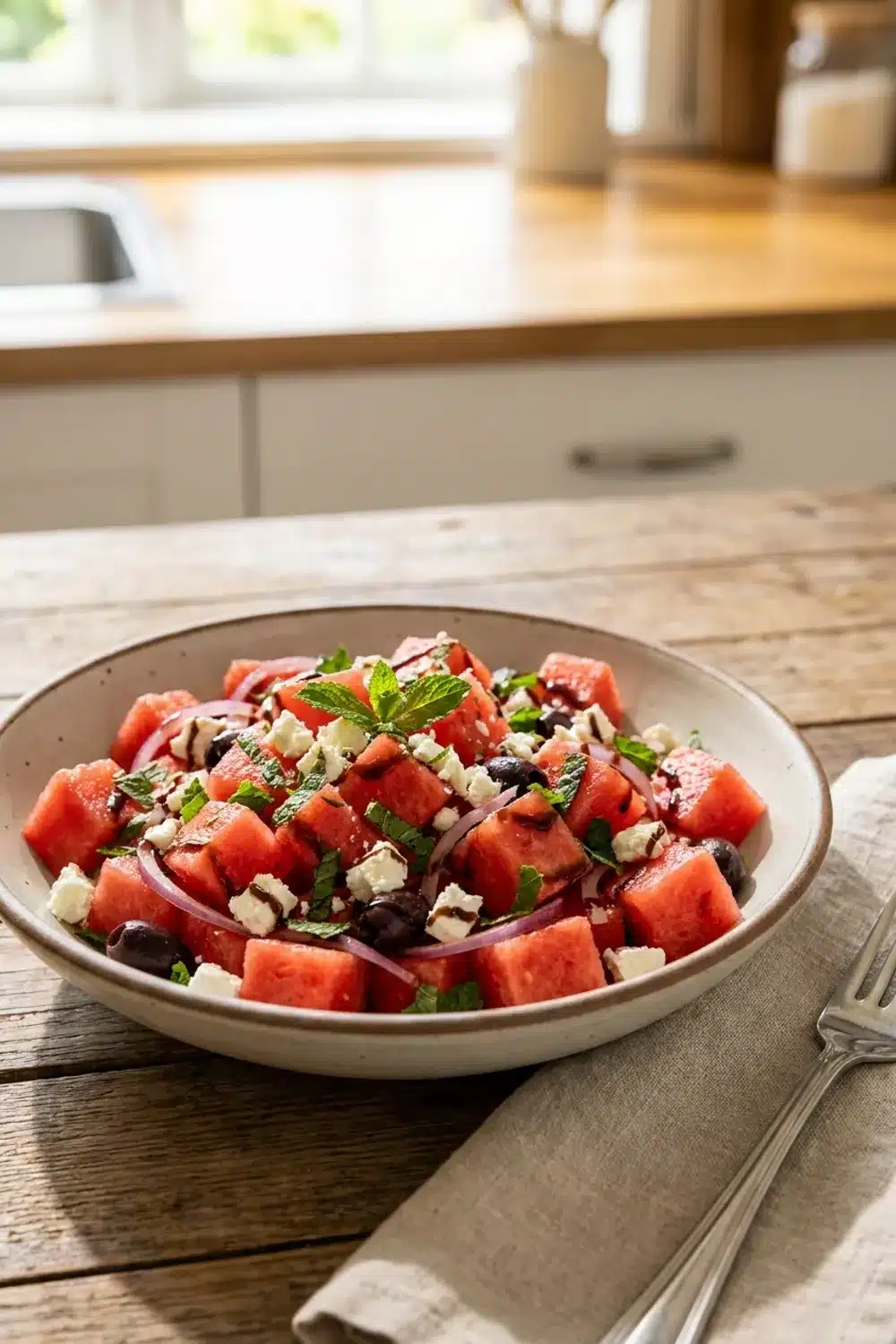 Refreshing Watermelon Salad for Healthy Eaters