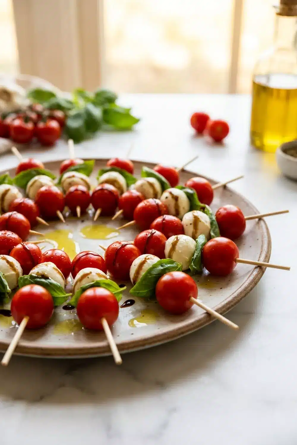Caprese Skewers: The Perfect Summer Snack for Food Lovers