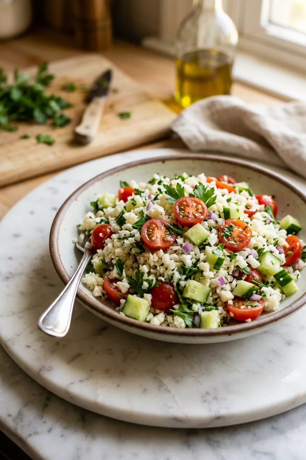Cauliflower Rice Salad: A Delicious and Nutritious Option for Healthy Eaters