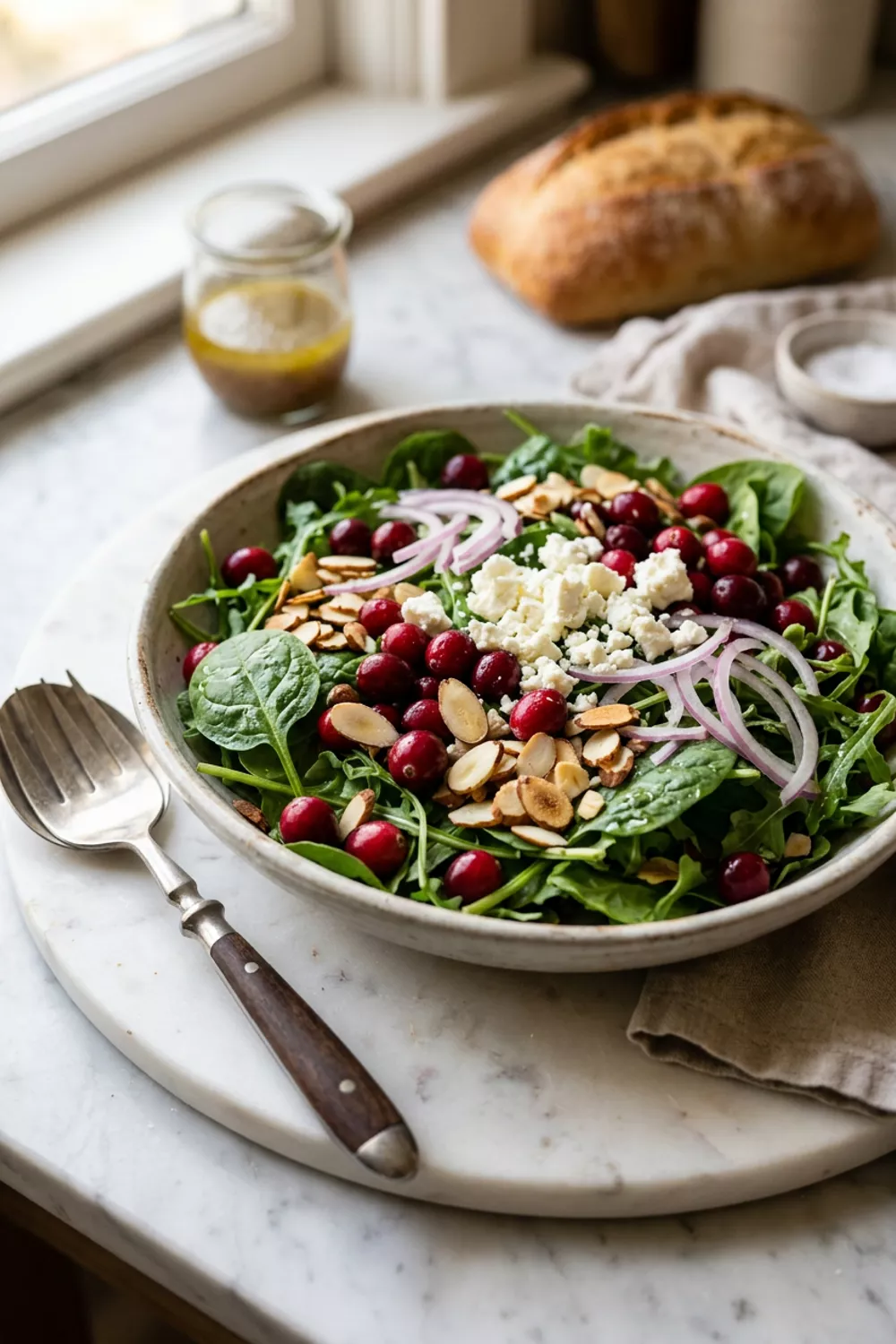 Cranberry Almond Salad: A Refreshing Delight for Healthy Eaters