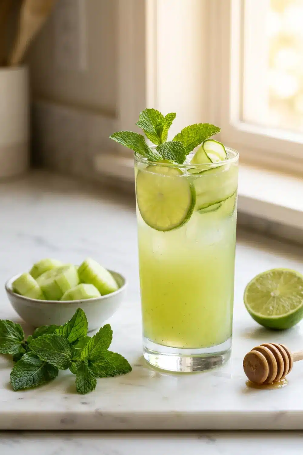 Refreshing Cucumber Mint Cooler Recipe for Summer Food Lovers