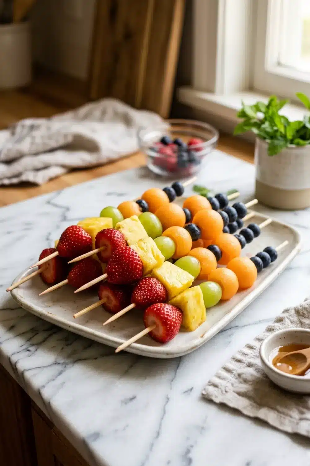 Delicious and Easy Fruit Kabobs for Kids-Friendly Meals