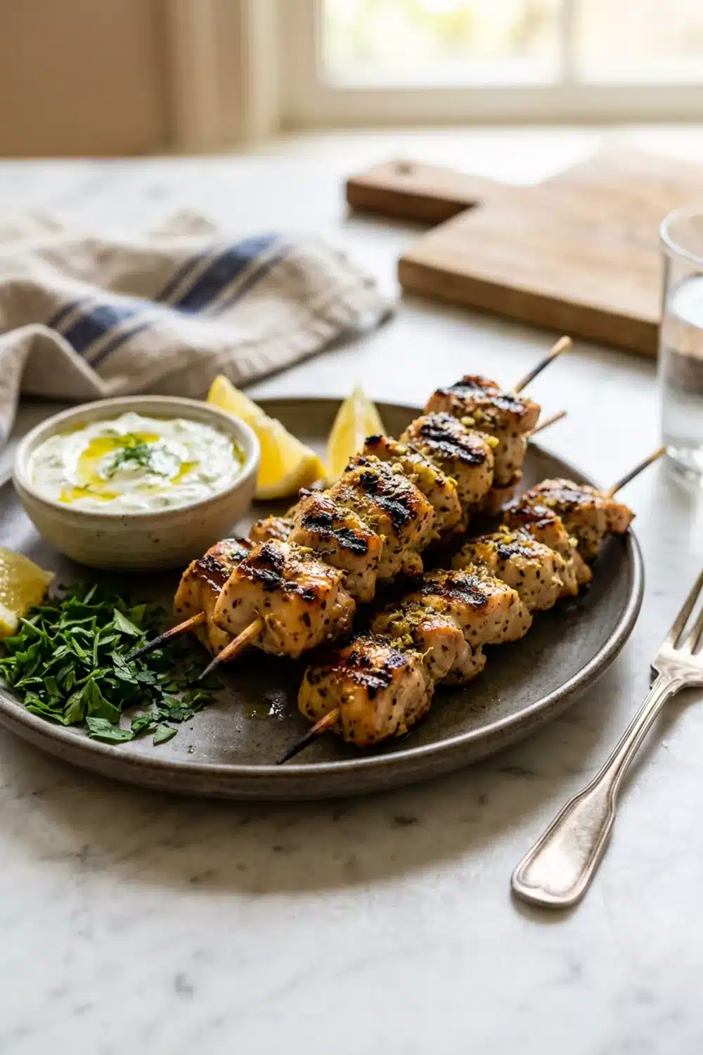 Greek Lemon Chicken Skewers: A BBQ Lover’s Dream