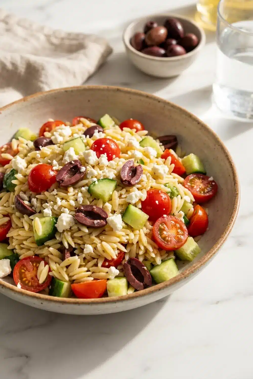 Greek Orzo Salad: A Refreshing Mediterranean Delight for Home Cooks