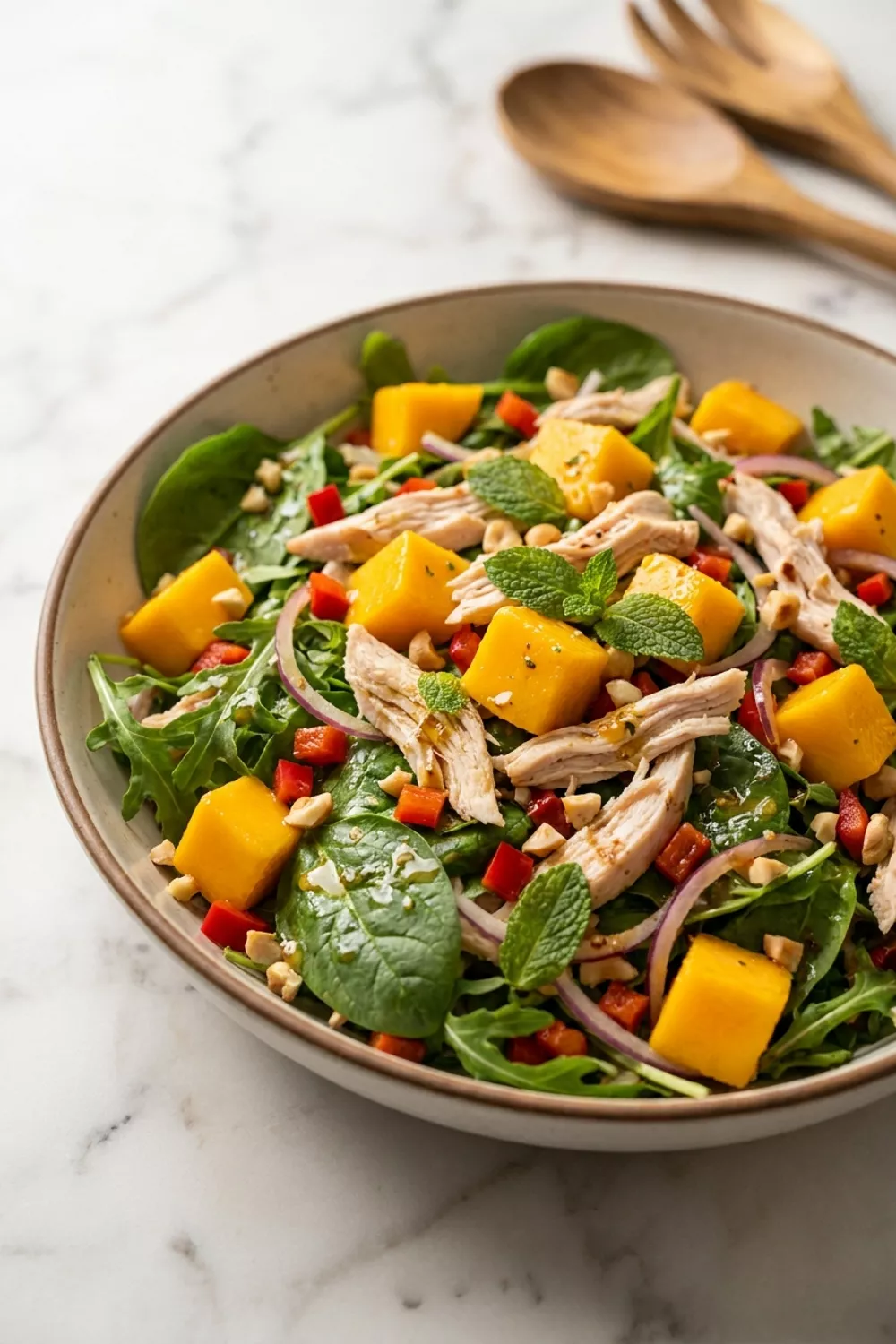 Refreshing Mango Chicken Salad Recipe for Summer Food Lovers