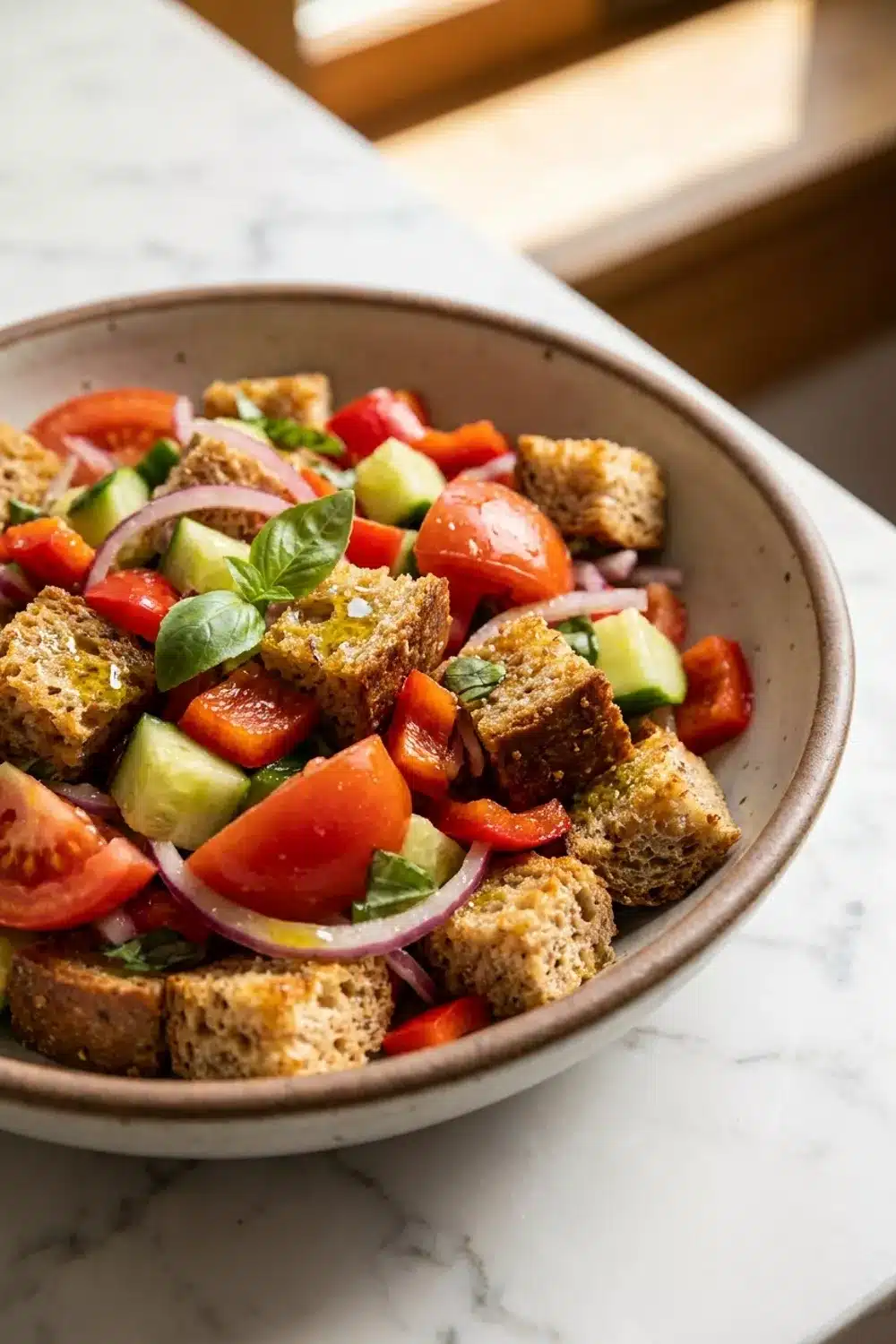 Delicious and Healthy Panzanella Salad Recipe for Fresh Summer Eating