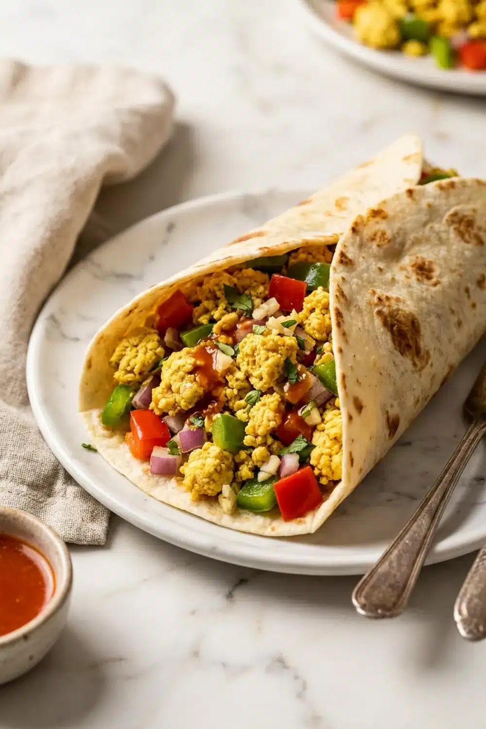 Scrambled Tofu Wrap: A Nutritious Delight for Healthy Eaters