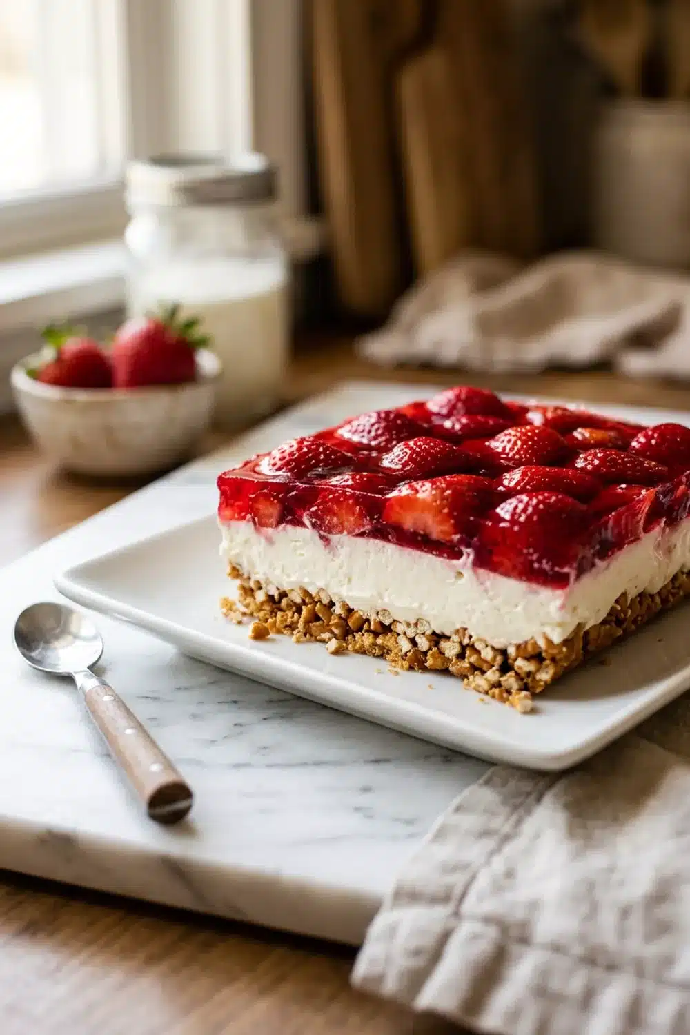 Delicious Strawberry Pretzel Salad Recipe for Dessert Lovers