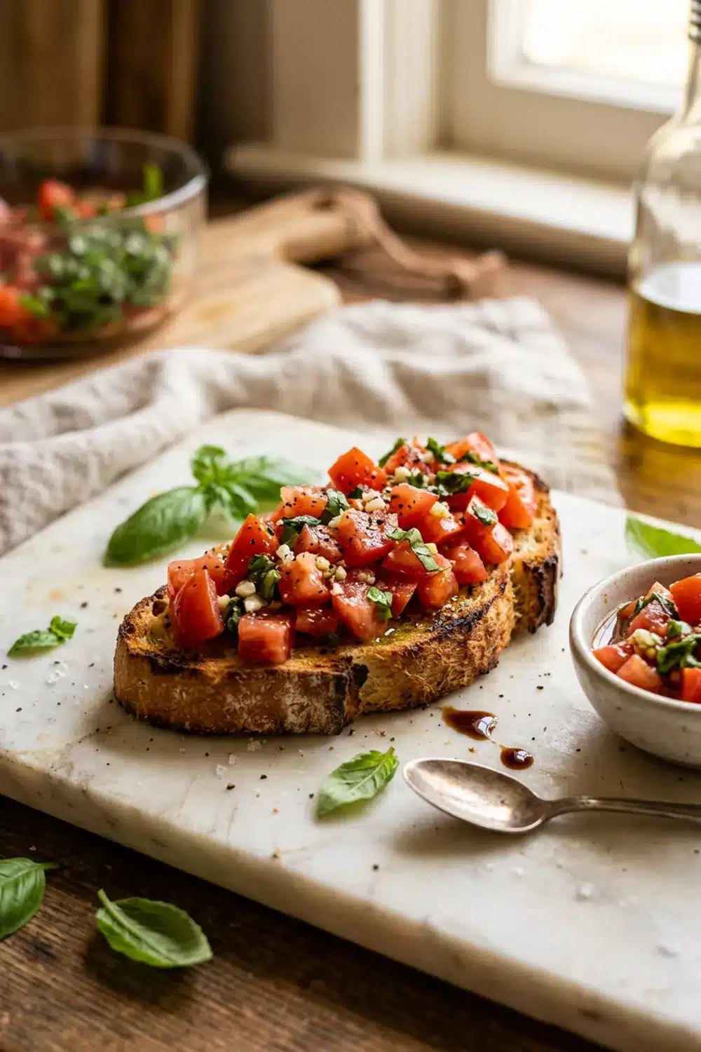 Tomato Basil Bruschetta: A Fresh and Flavorful Italian Classic for Home Cooks