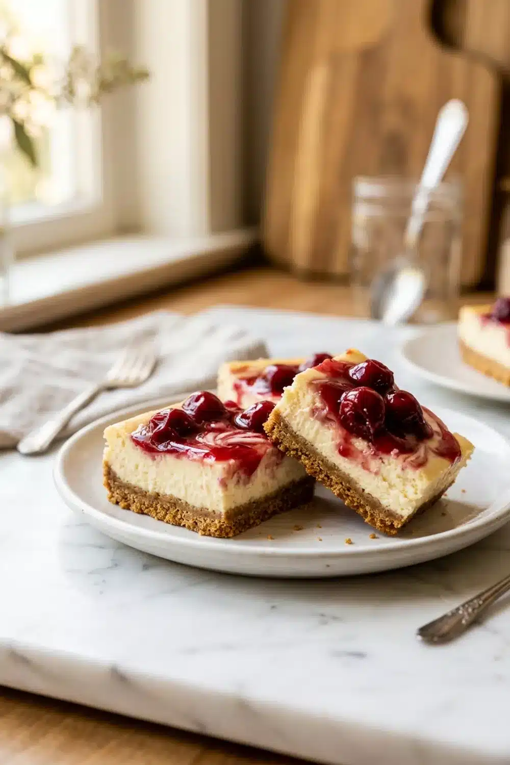 Delicious Cherry Cheesecake Bars Recipe for Dessert Lovers