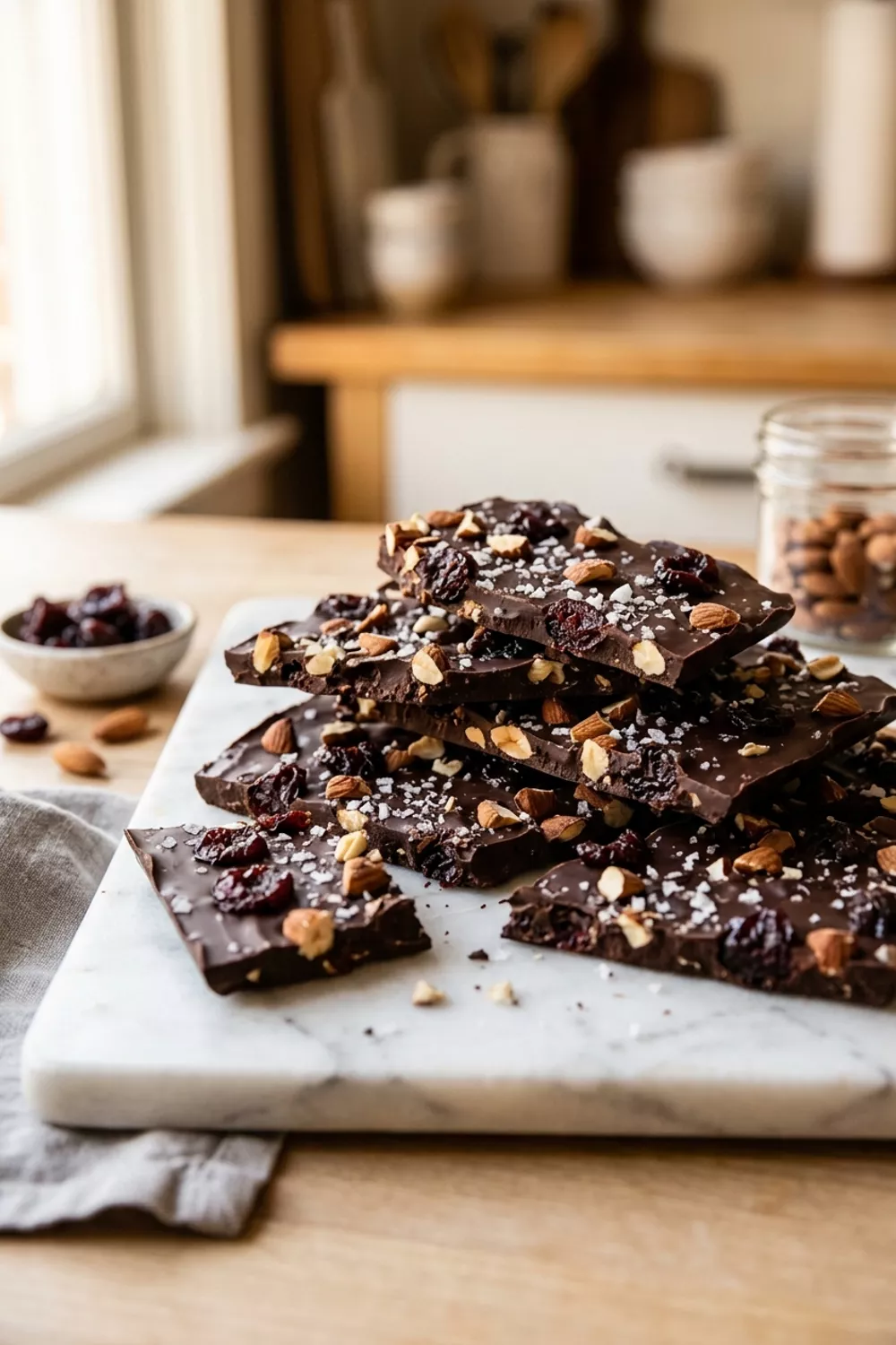 Delicious Cherry Chocolate Bark Recipe for Dessert Lovers