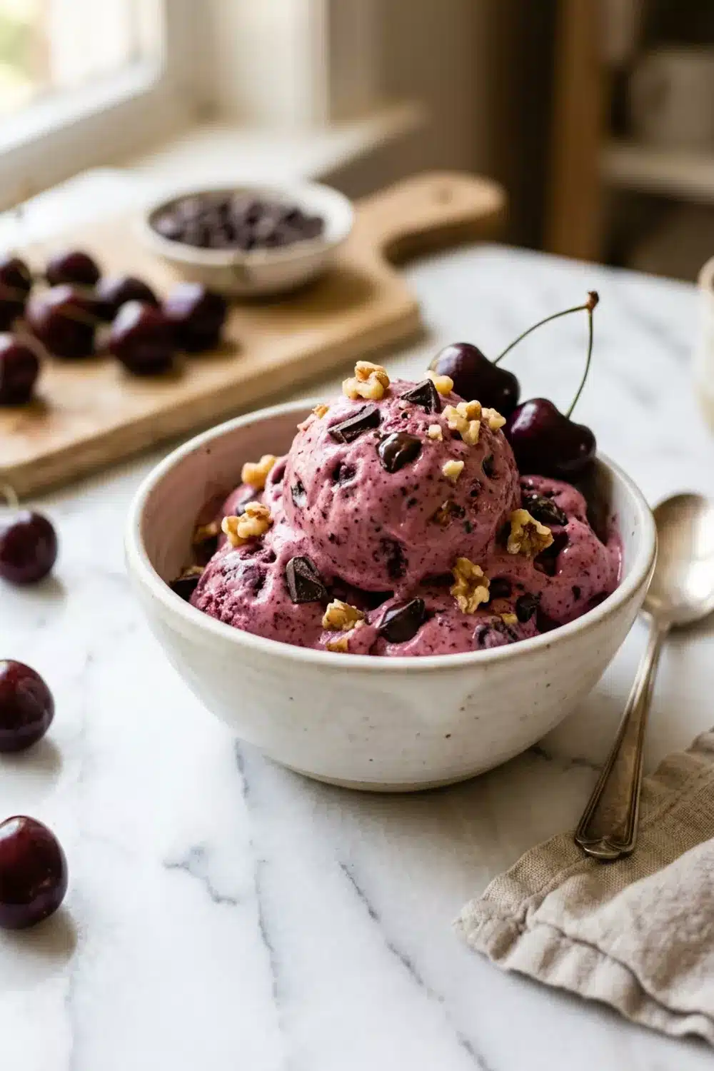 Delicious Cherry Garcia Nice Cream Recipe for Dessert Lovers
