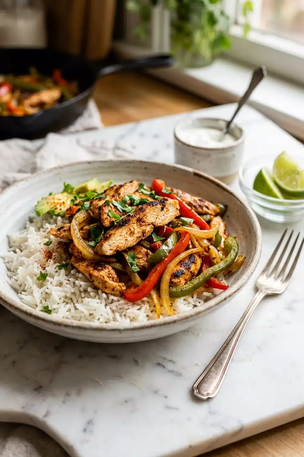 Chicken Fajita Rice Bowl: A Delicious and Quick Meal for Busy Families