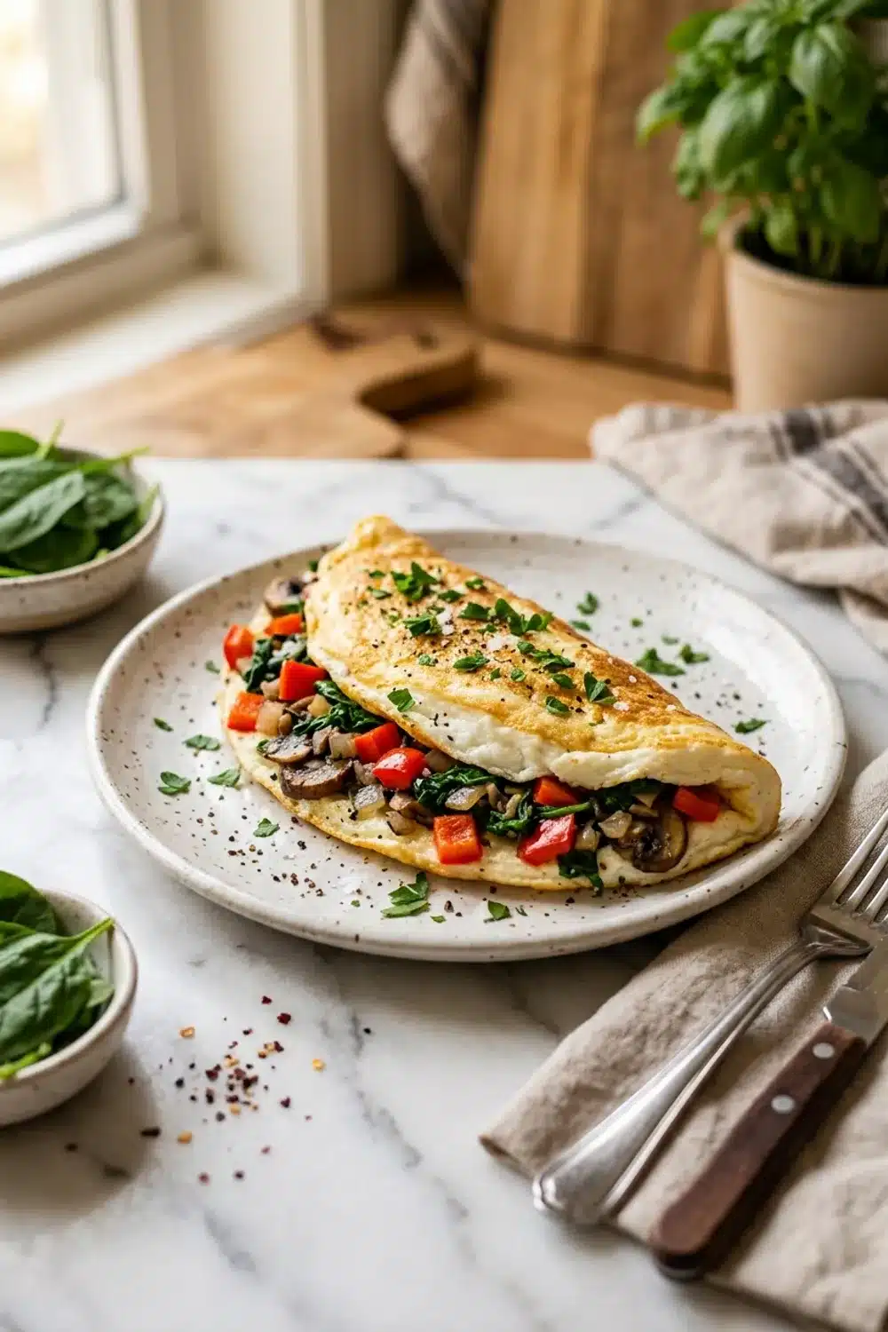 Egg White Veggie Omelette: A Healthy Eater’s Dream Breakfast
