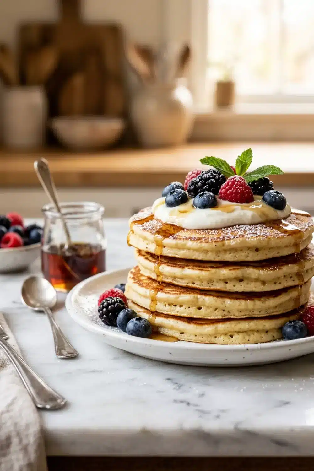 Greek Yogurt Pancakes for Beginners: Fluffy, Healthy, and Delicious