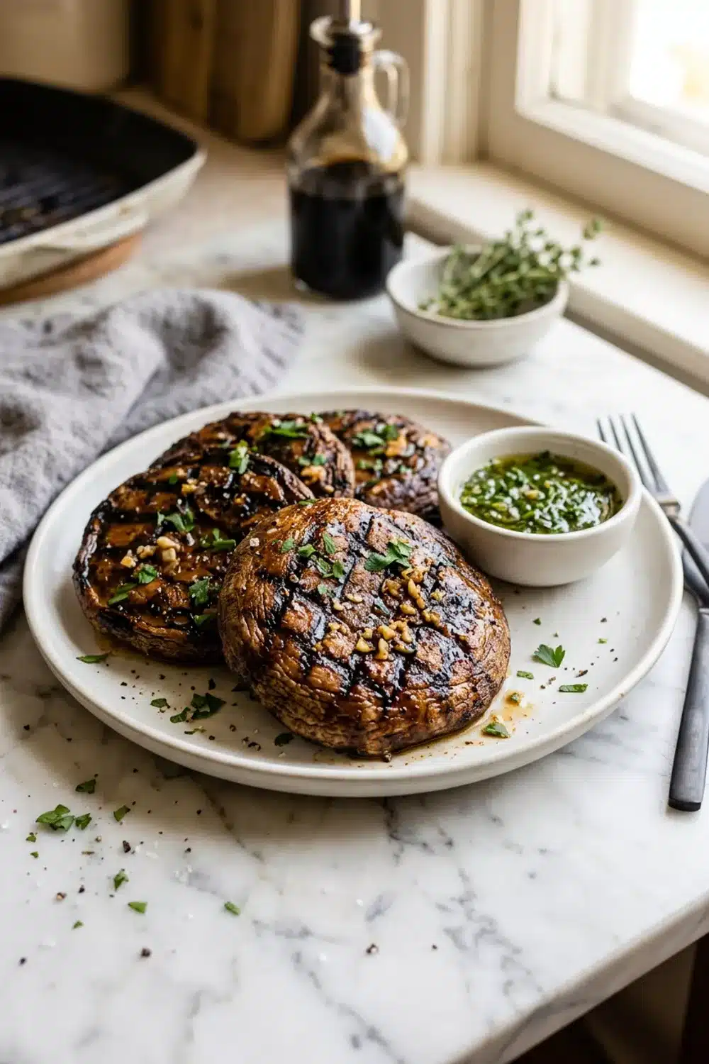 Grilled Mushroom Caps: A BBQ Lover’s Delight