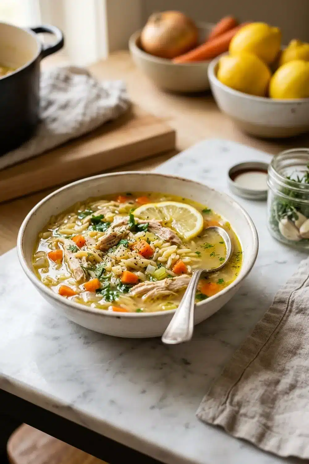 Lemon Chicken Orzo Soup: A Cozy, Nutritious Meal for Busy Families