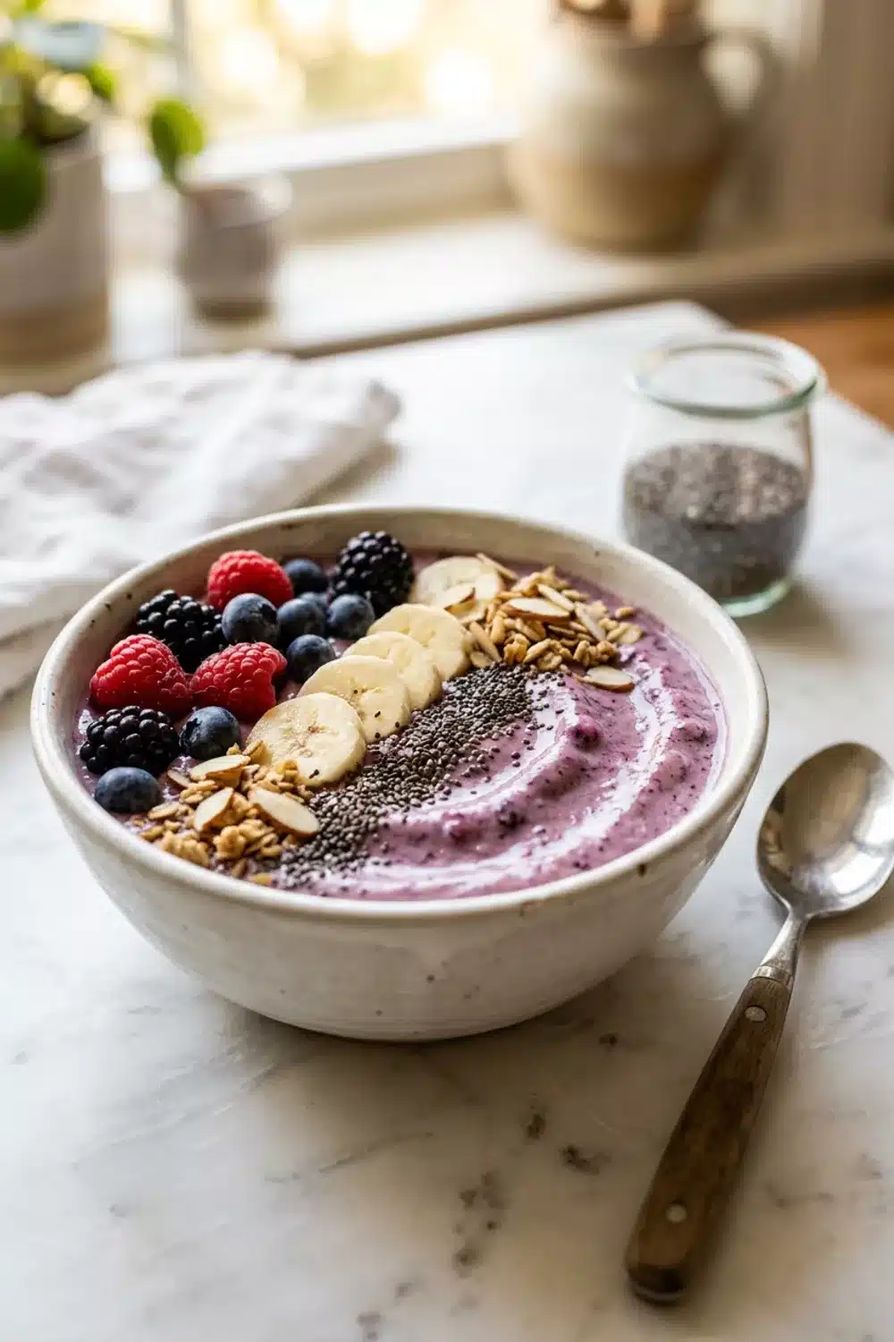 Delicious and Nutritious Protein Smoothie Bowl for Healthy Eaters