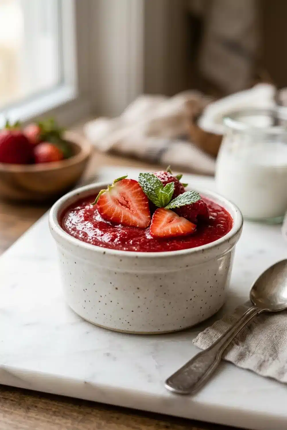 Strawberry Coconut Panna Cotta – A Delightful Tropical Dessert