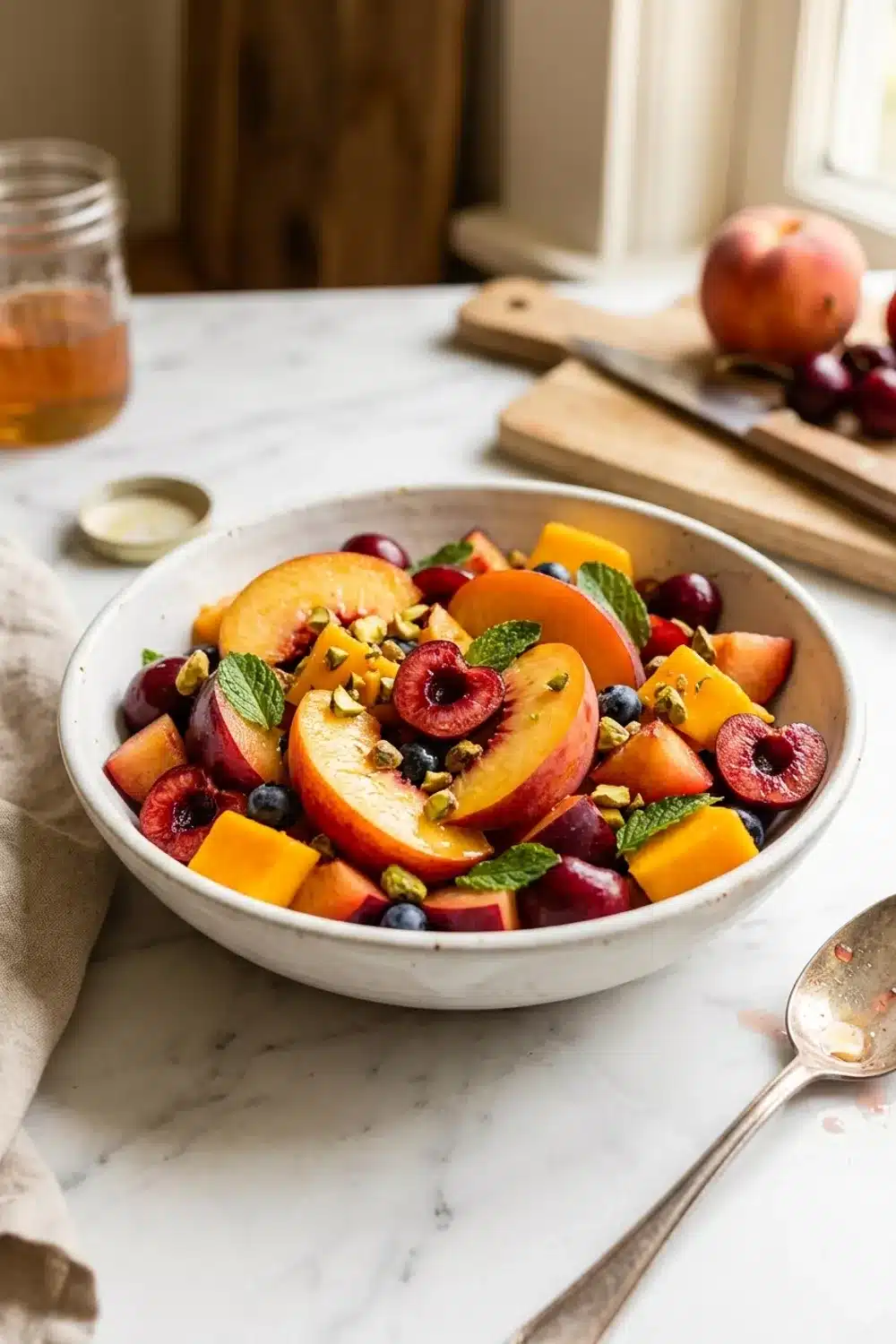 Summer Stone Fruit Salad: A Refreshing Delight for Healthy Eaters