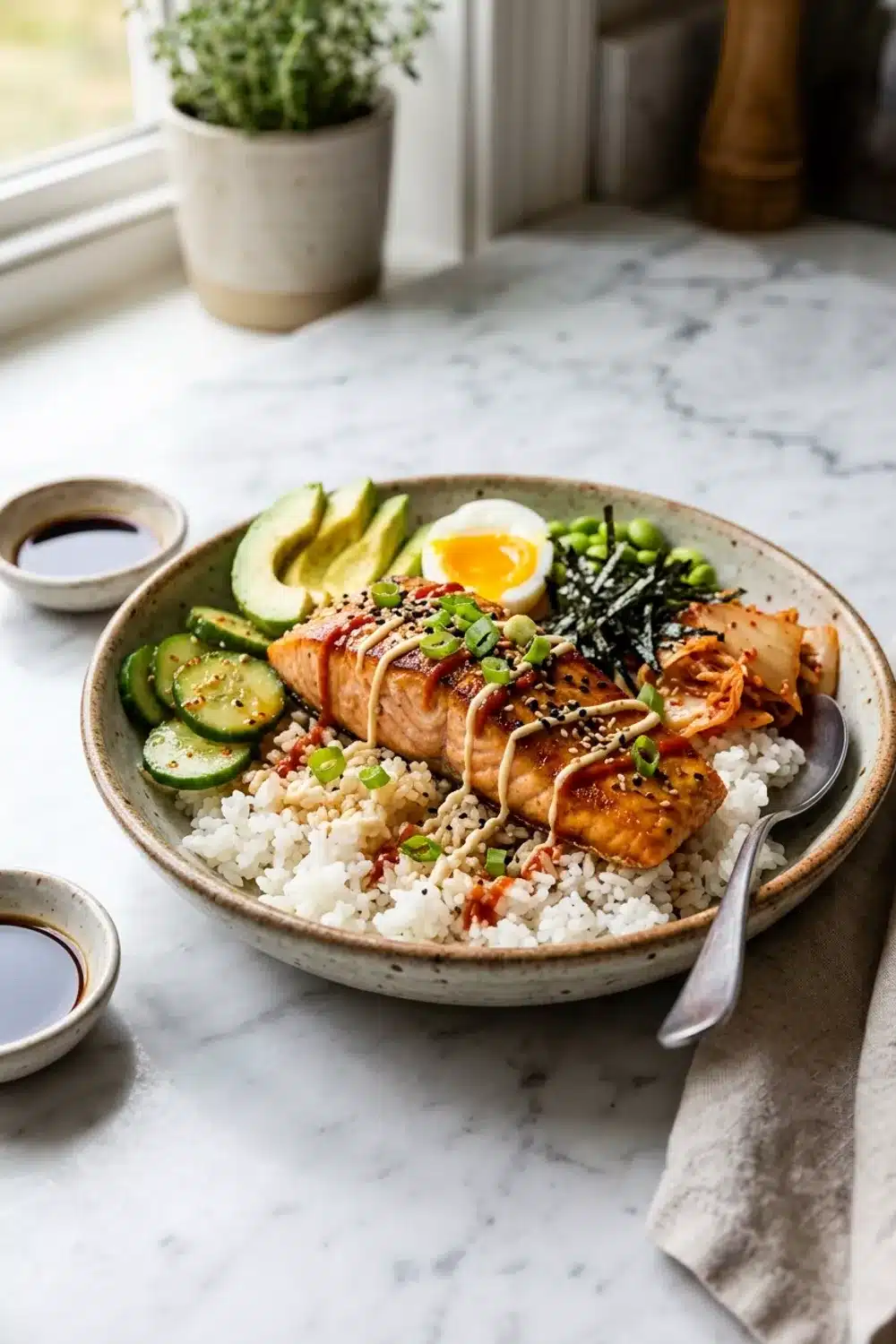 Delicious and Healthy TikTok Salmon Rice Bowl Recipe