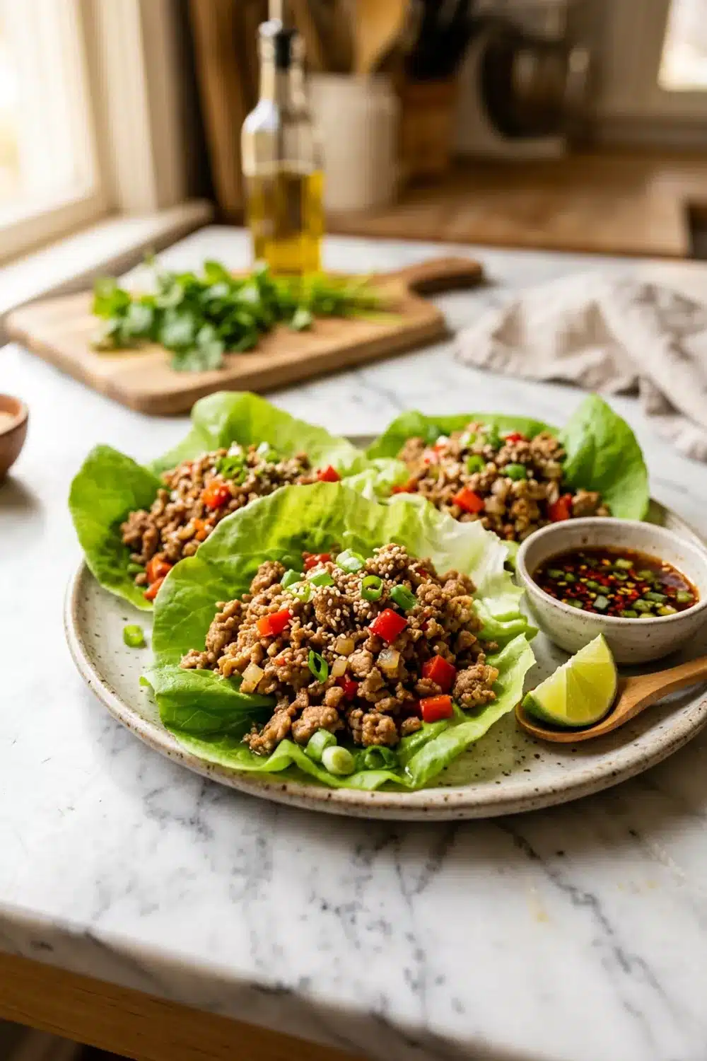 Delicious and Healthy Turkey Lettuce Wraps Recipe