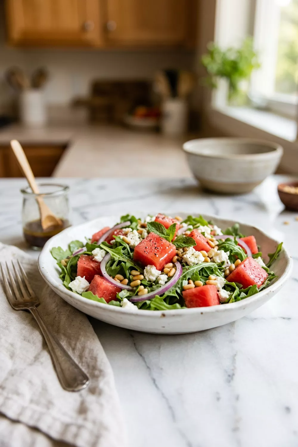 Watermelon Arugula Salad: A Refreshing Delight for Healthy Eaters