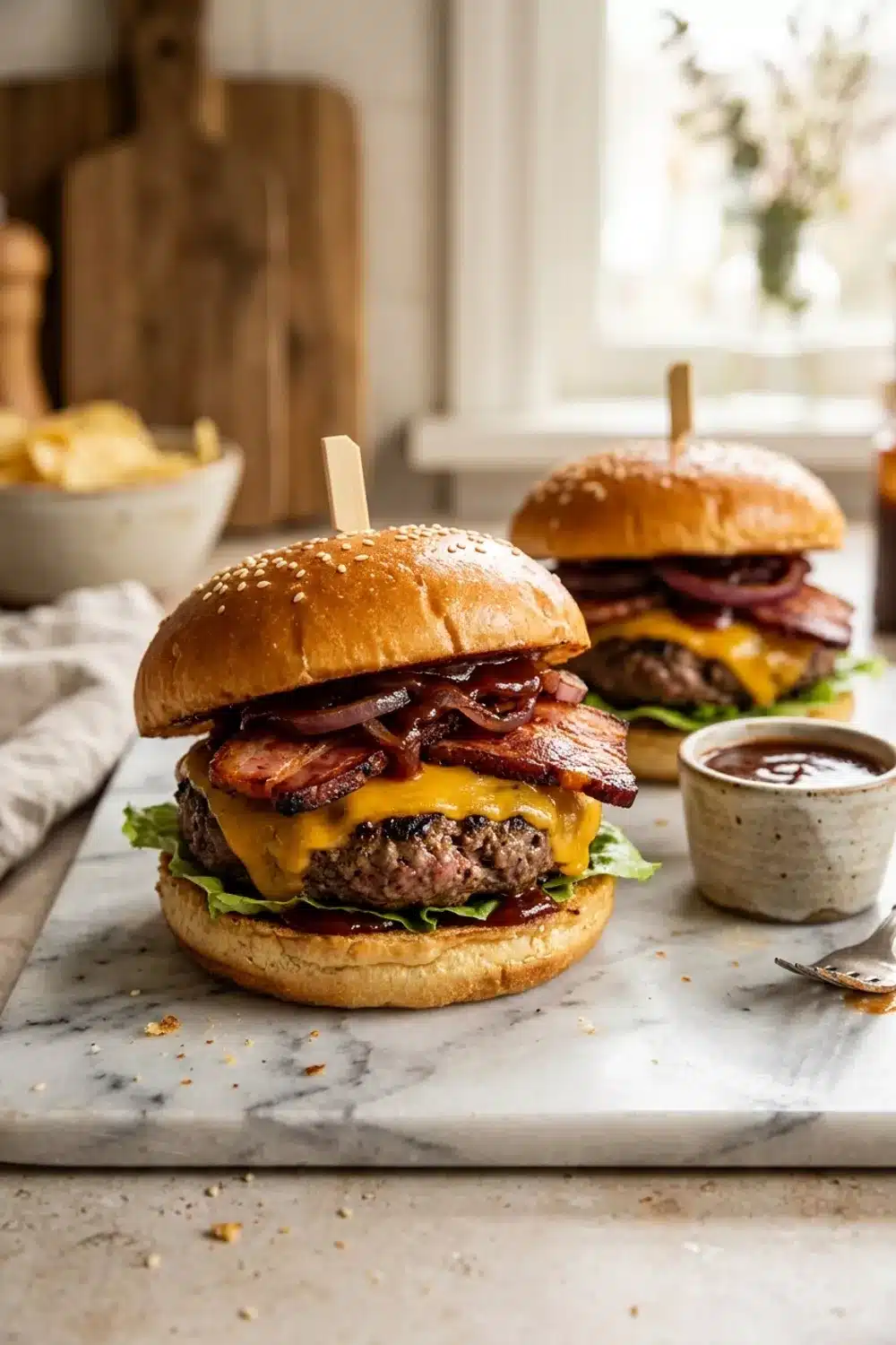 Ultimate BBQ Bacon Cheeseburgers: A Must-Try Recipe for BBQ Lovers