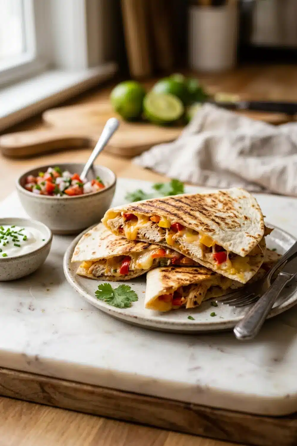 Delicious and Easy Grilled Chicken Quesadillas for Kids-Friendly Meals