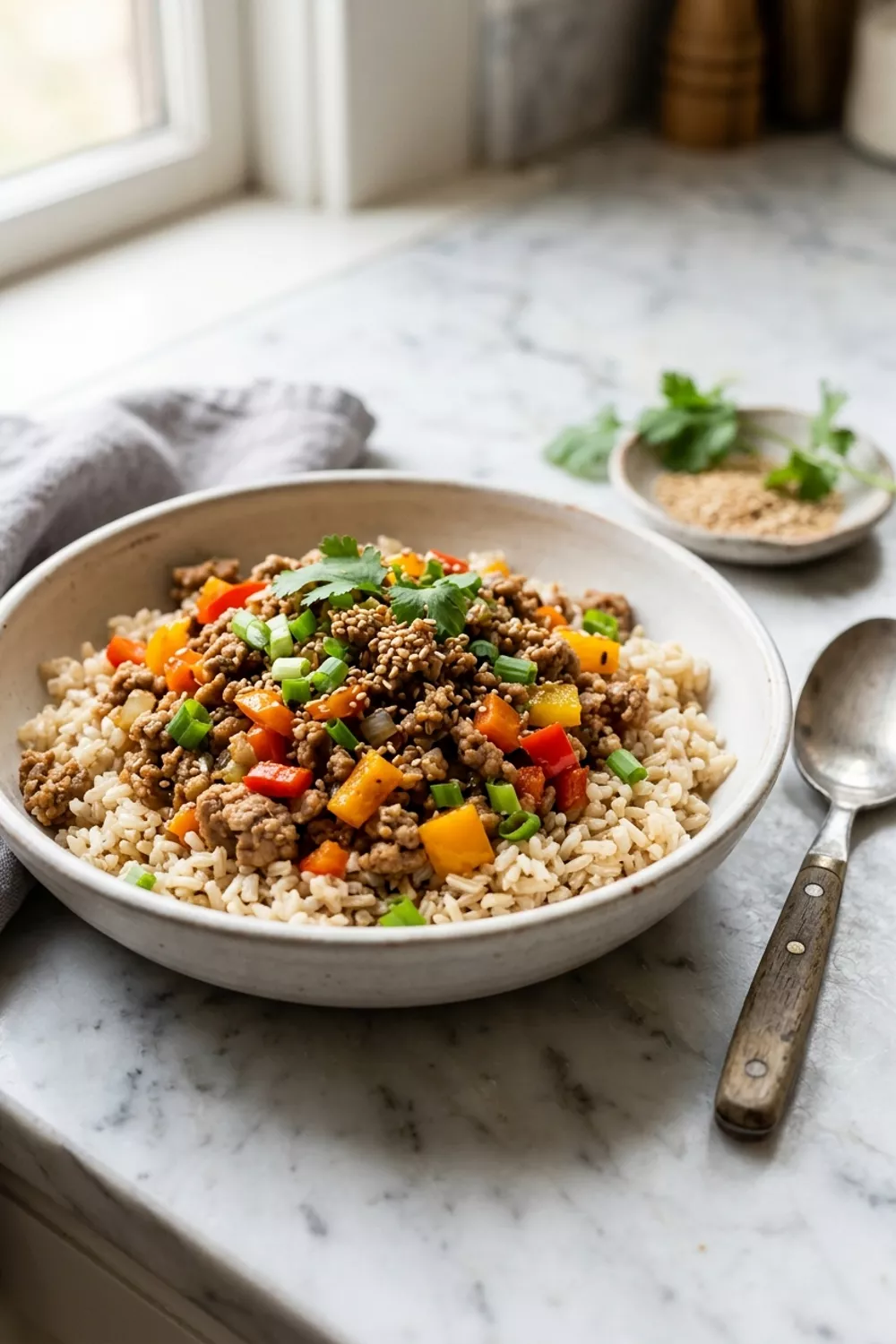 Ground Turkey Rice Bowls: A Quick and Nutritious Meal for Busy Families