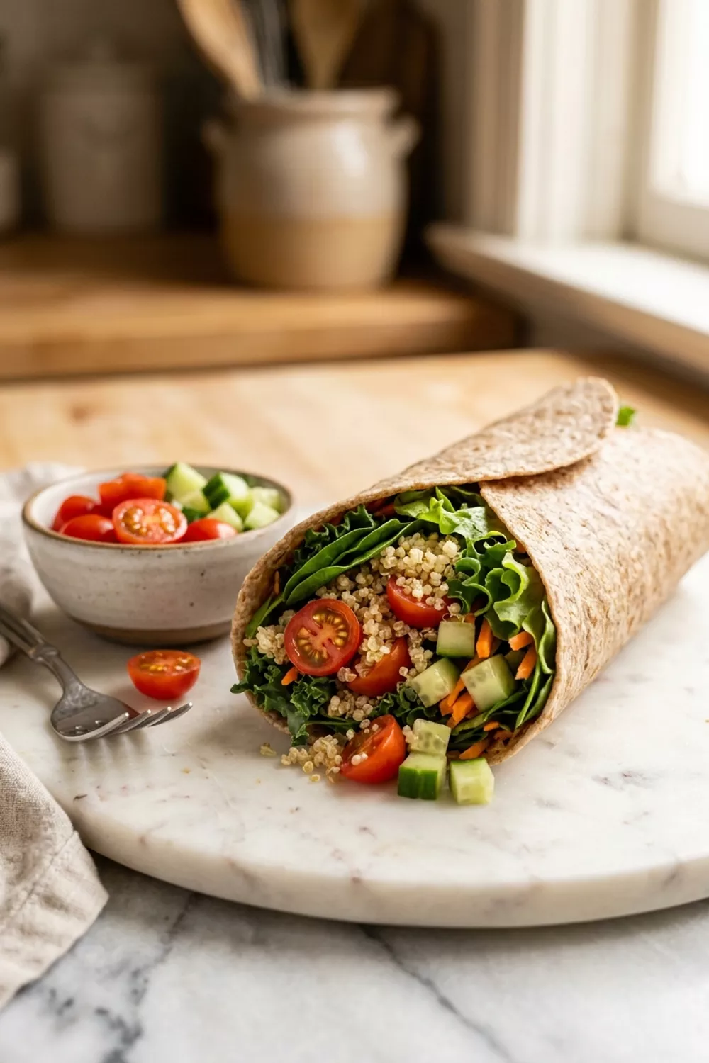 TikTok Salad Wrap: A Healthy Eater’s Dream