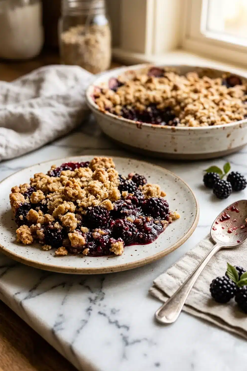 Delicious Homemade Blackberry Crumble Recipe for Dessert Lovers