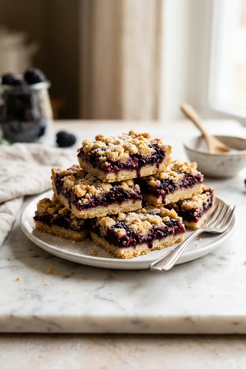 Delicious Homemade Blackberry Pie Bars Recipe for Dessert Lovers