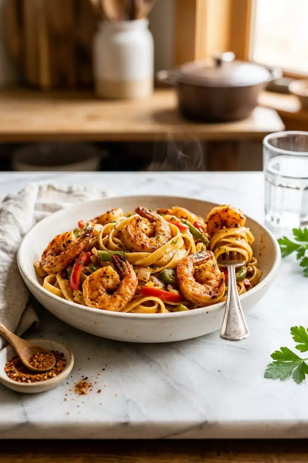 Cajun Shrimp Pasta: A Flavorful and Quick Meal for Busy Families